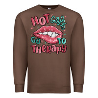 Chestnut hot girls go to therapy Premium Sweatshirt - MaliasSmallBusiness