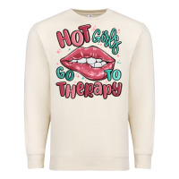 Sandshell hot girls go to therapy Premium Sweatshirt - MaliasSmallBusiness