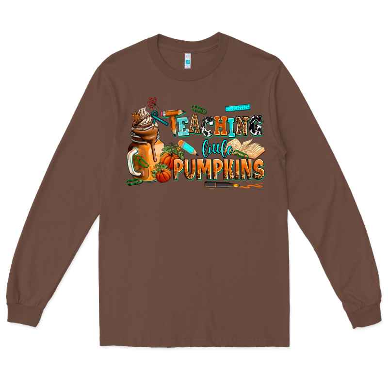Teaching Little Pumpkins Long Sleeve Tee by AdoDesignShop | Teevron