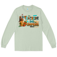 Matcha teaching little pumpkins Long Sleeve Tee - AdoDesignShop