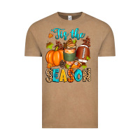 Vintage Coffee 'tis the season american  football Vintage Tee - Zillion Design Studio
