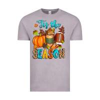 Vintage Zinc 'tis the season american  football Vintage Tee - Zillion Design Studio