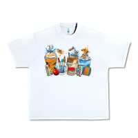 White art teacher coffee cups Urban Heavy Tee - Zillion Design Studio