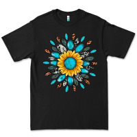 Black gemstone sunflower Premium Tee - Artiststas