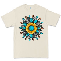Bone gemstone sunflower Premium Tee - Artiststas