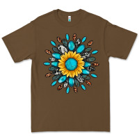 Cacao gemstone sunflower Premium Tee - Artiststas