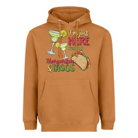 Meerkat i'm here for the margaritas and tacos Heavyweight Hoodie - MaliasSmallBusiness
