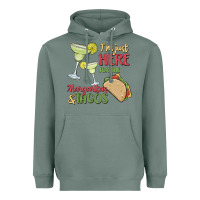 Sage i'm here for the margaritas and tacos Heavyweight Hoodie - MaliasSmallBusiness