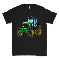 Black farm tractor Classic Tee - AdoDesignShop