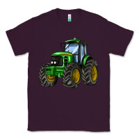 Plum farm tractor Classic Tee - AdoDesignShop