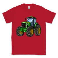 Red farm tractor Classic Tee - AdoDesignShop