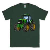 Sports Green farm tractor Classic Tee - AdoDesignShop