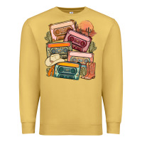 Antique Gold customized country cassette tapes Premium Sweatshirt - MaliasSmallBusiness