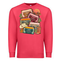 Cardinal customized country cassette tapes Premium Sweatshirt - MaliasSmallBusiness