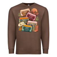 Chestnut customized country cassette tapes Premium Sweatshirt - MaliasSmallBusiness