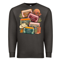 Smoke customized country cassette tapes Premium Sweatshirt - MaliasSmallBusiness