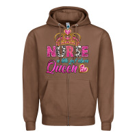 Chestnut nurse a title just above queen Zipper Hoodie - BundleAndBundleShop
