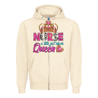 Sandshell nurse a title just above queen Zipper Hoodie - BundleAndBundleShop