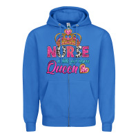 True Royal nurse a title just above queen Zipper Hoodie - BundleAndBundleShop