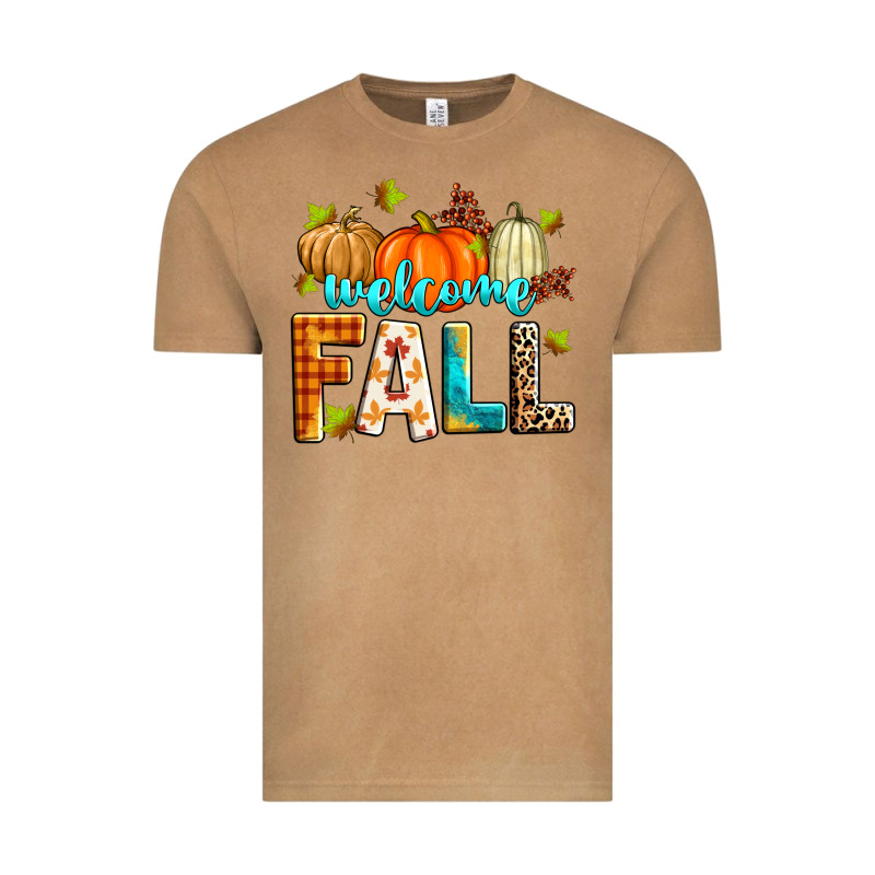 Welcome Fall Vintage Tee by Zillion Design Studio | Teevron