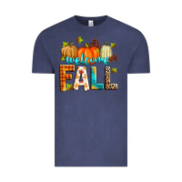 Vintage Denim welcome fall Vintage Tee - Zillion Design Studio