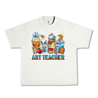 Pistachio art teacher coffee cups Urban Heavy Tee - Zillion Design Studio