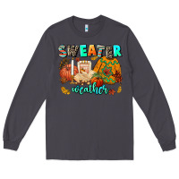 Smoke pumpkın Spıce Long Sleeve Tee - AdoDesignShop