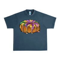 Midnight Navy king cake Urban Heavy Tee - BarkalooDesign