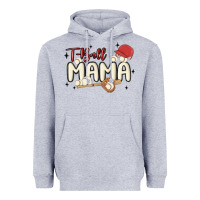 Heather Grey t ball mama baseball Heavyweight Hoodie - MaliasSmallBusiness