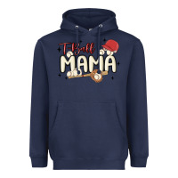 Navy t ball mama baseball Heavyweight Hoodie - MaliasSmallBusiness