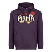 T Ball Mama Baseball Heavyweight Hoodie | Teevron