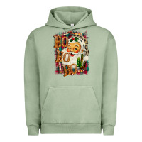 Pigment Oil Green Ho Ho Ho Santa Urban Hoodie - Bettercallsaul