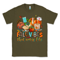 Army Green fall vibes and that nurse life Classic Tee - AdoDesignShop