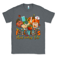 Charcoal Heather fall vibes and that nurse life Classic Tee - AdoDesignShop