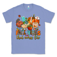 Colony Blue fall vibes and that nurse life Classic Tee - AdoDesignShop