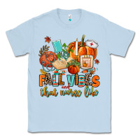 Dusty Blue fall vibes and that nurse life Classic Tee - AdoDesignShop