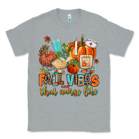 Heather Grey fall vibes and that nurse life Classic Tee - AdoDesignShop