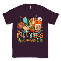 Plum fall vibes and that nurse life Classic Tee - AdoDesignShop