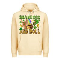 Shamrock And Roll Premium Hoodie | Teevron