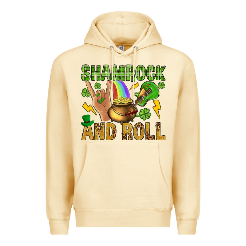 Shamrock And Roll Premium Hoodie by BundleAndBundleShop | Teevron