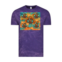 Cloud Purple thanksgiving turkey fall Vintage Tee - RanaPortraitStore