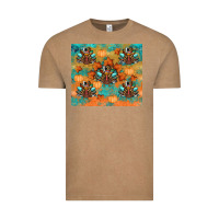 Vintage Coffee thanksgiving turkey fall Vintage Tee - RanaPortraitStore