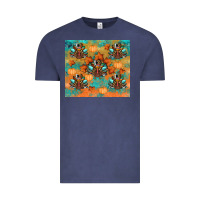 Vintage Denim thanksgiving turkey fall Vintage Tee - RanaPortraitStore