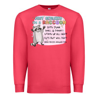Cardinal just realized im a raccoon Premium Sweatshirt - MaliasSmallBusiness