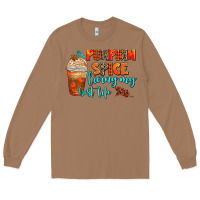 Toasted Coconut pumpkin spice living my best life Long Sleeve Tee - AdoDesignShop