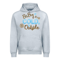 Heather Grey Baby It s Cold Outside Urban Hoodie - Bettercallsaul
