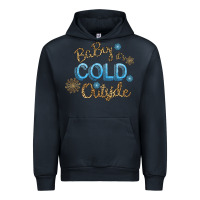 Navy Baby It s Cold Outside Urban Hoodie - Bettercallsaul