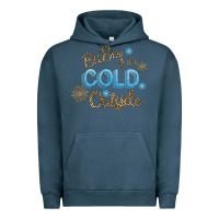 Pigment Midnight Navy Baby It s Cold Outside Urban Hoodie - Bettercallsaul