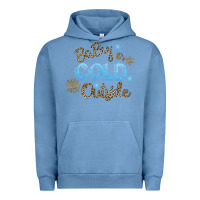 Pigment Pebble Blue Baby It s Cold Outside Urban Hoodie - Bettercallsaul