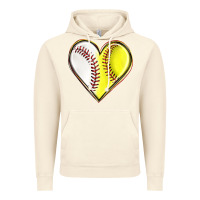 Vintage Artic baseball and softball heart Vintage Hoodie - texasbilliewilder